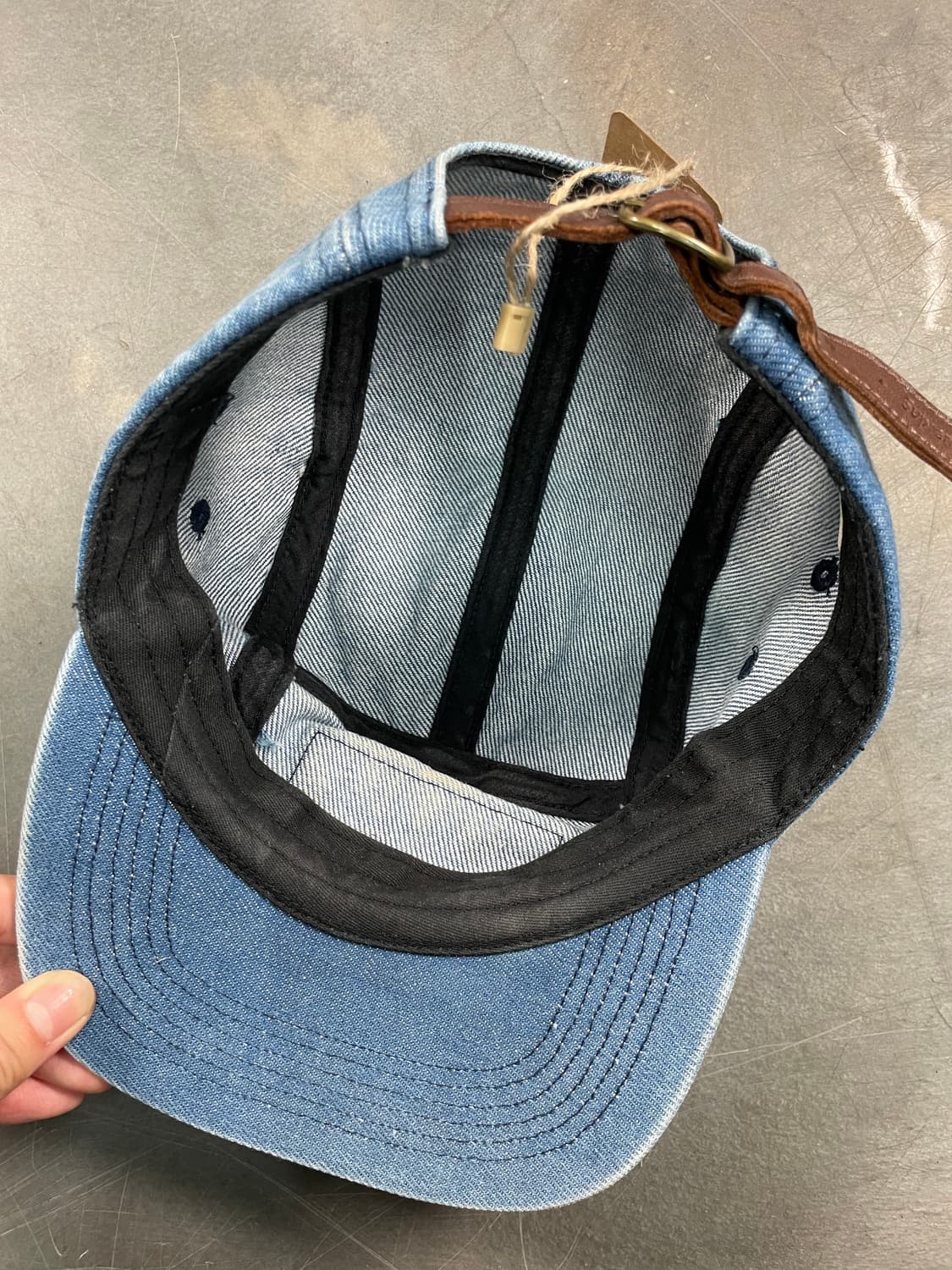 슈프림 데님 캠프캡 상품이미지6