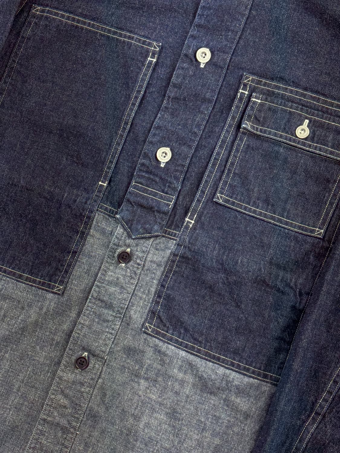 나이젤 카본 유틸리티 셔츠 타입2 인디고 상품이미지3