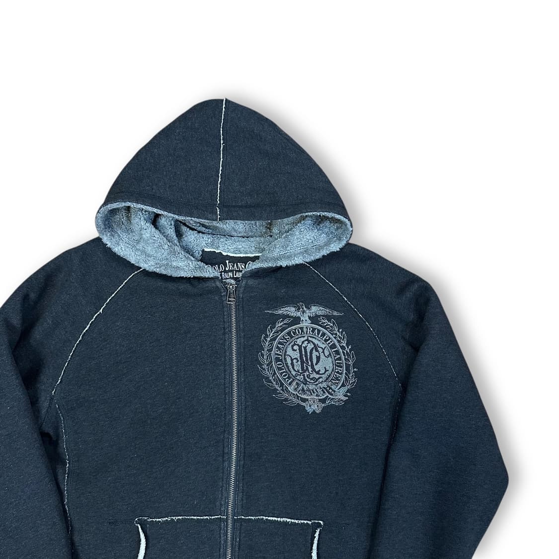 폴로랄프로렌 양털 후드 집업 상품이미지2