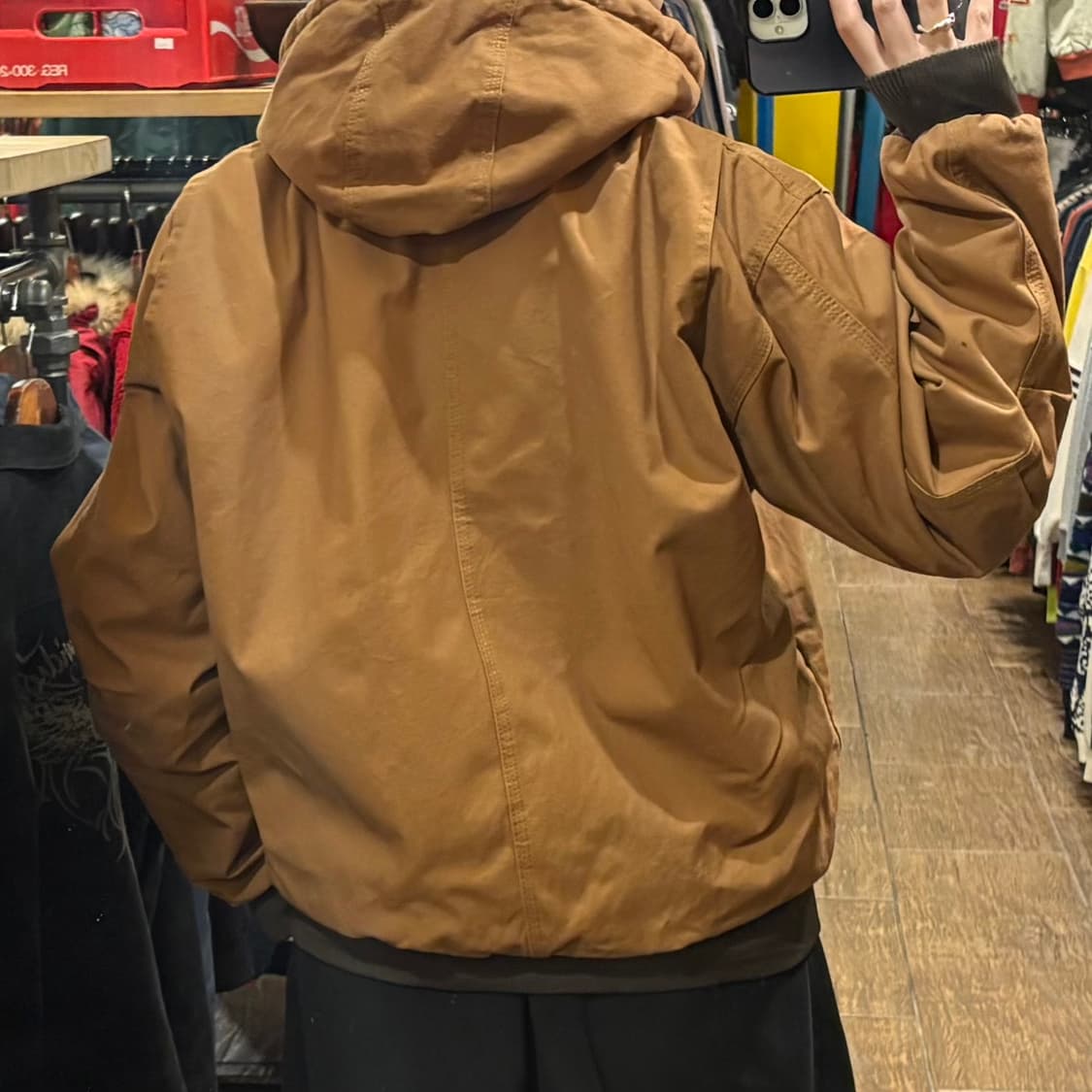 [HI] 번 워크자켓 브라운 상품이미지5