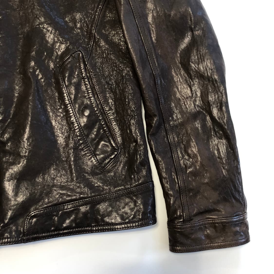 SIEG 에디보이즈 록시크 램스킨 레더자켓  상품이미지5