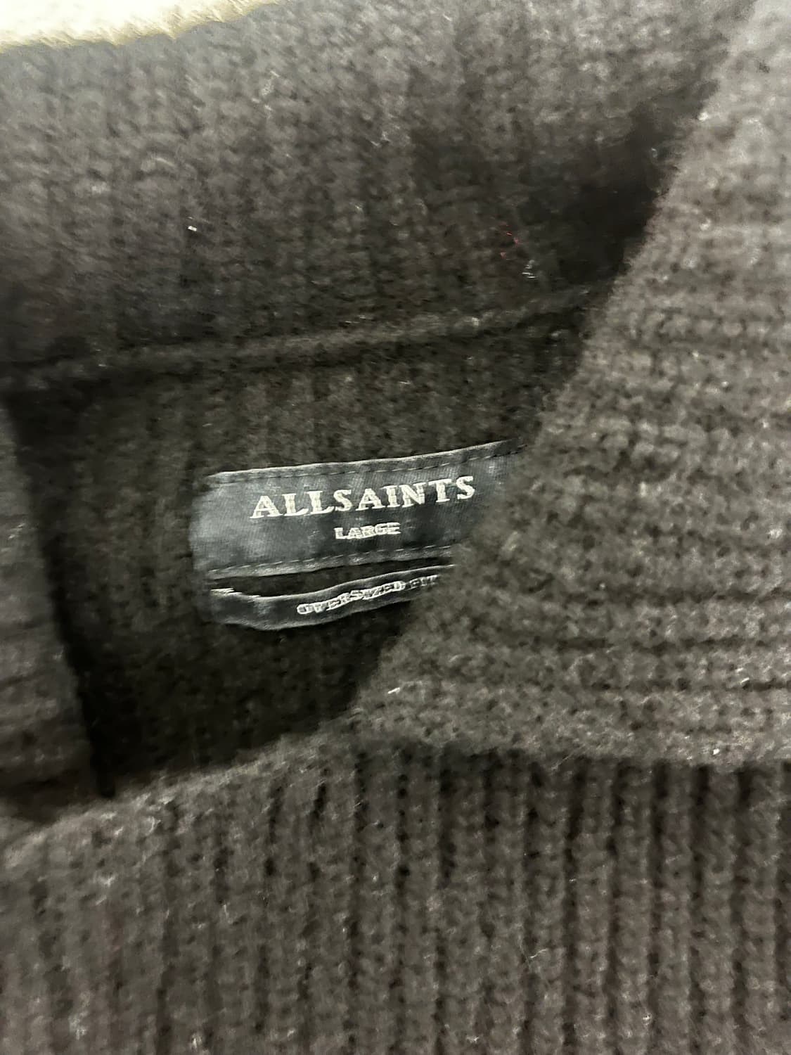 All Saints 사선 니트 상품이미지3