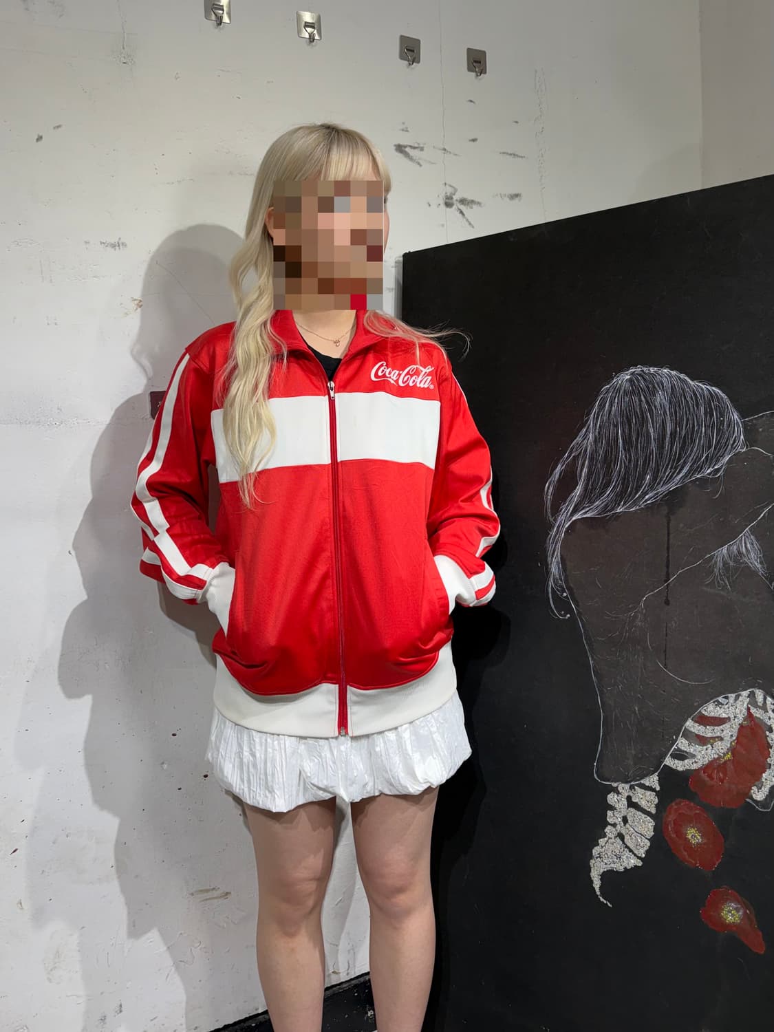 코카콜라 갸루 집업 져지  상품이미지2