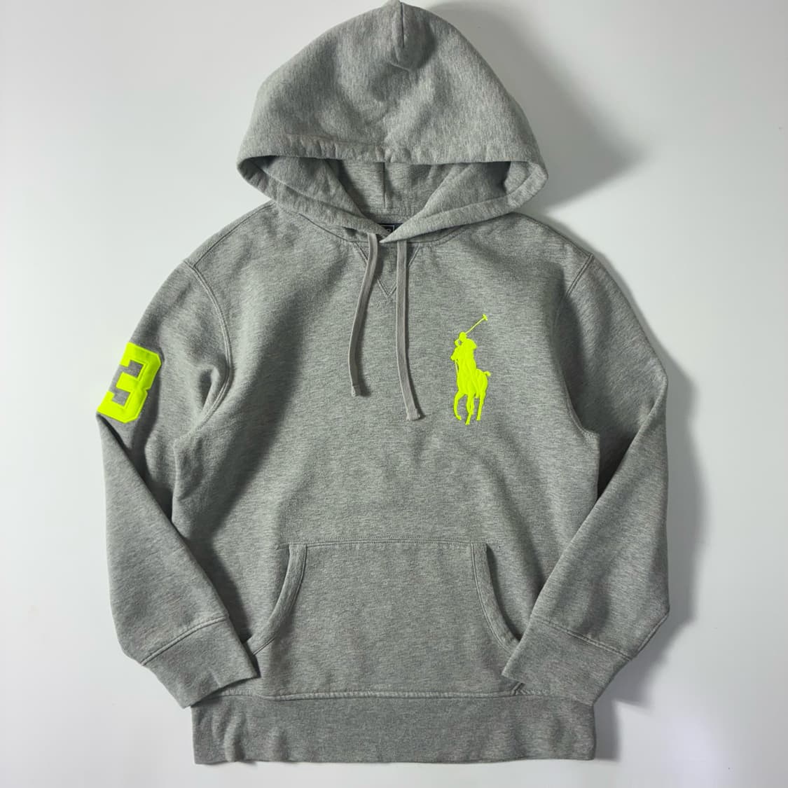 Polo  폴로 랄프로렌 빅포니 그레이 후드티 상품이미지1