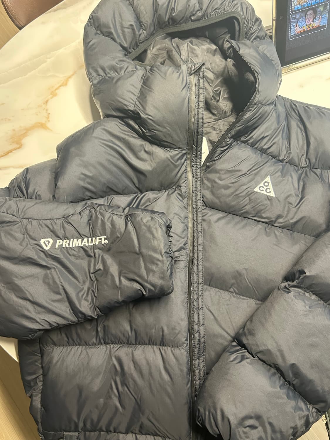 나이키 ACG 써마핏 루나 레이크 후드 패딩 블랙 상품이미지6