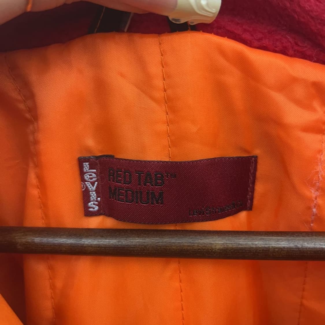 리바이스 레드탭 올드스쿨 빅로고 듀폰 써모라이트 자켓 M C07998 상품이미지5