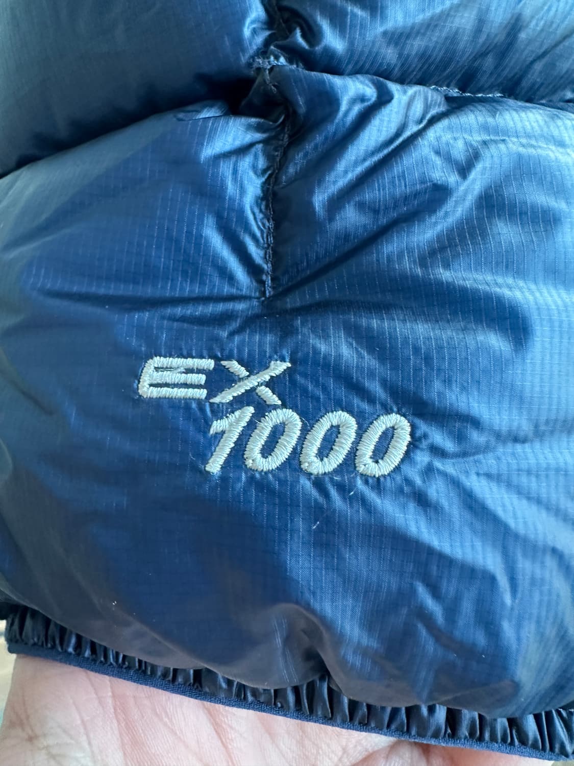 몽벨 플라즈마 1000 알파인 다운 파카 L 새상품급 상품이미지3