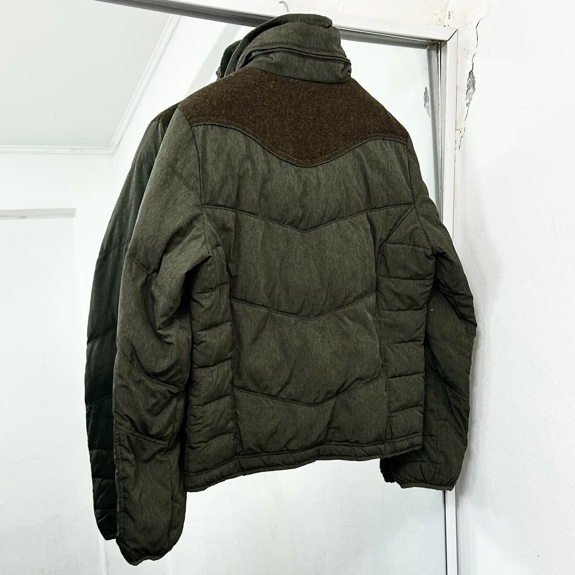 디젤 데님패널 패딩 상품이미지5