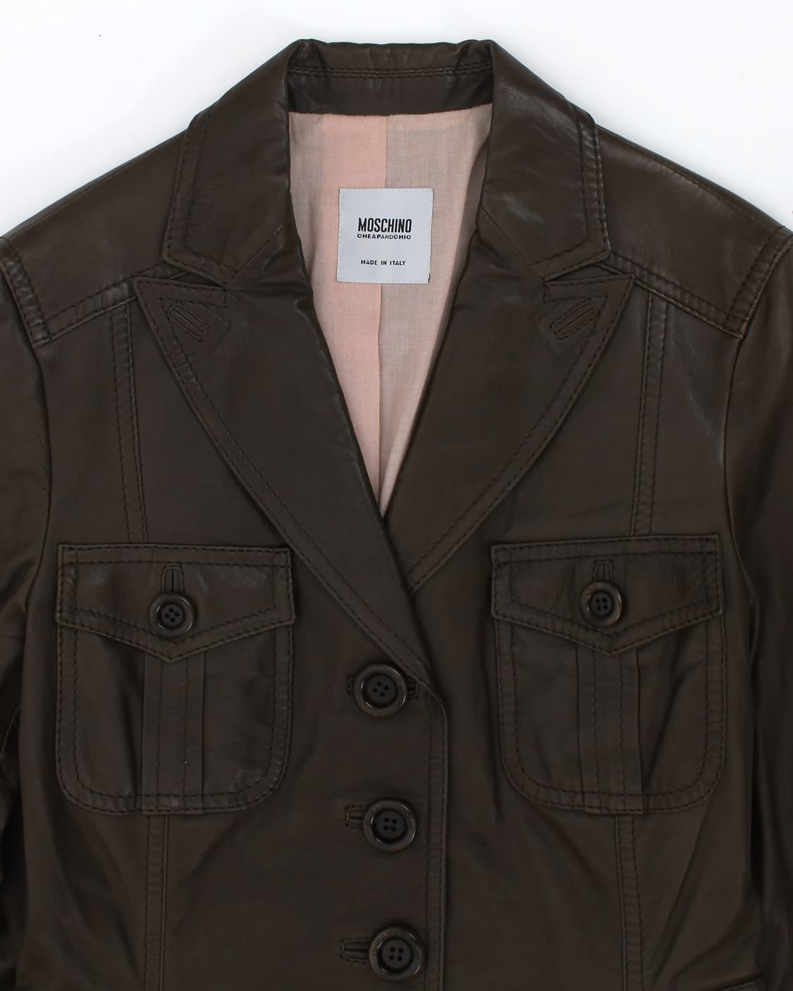 모스키노 빈티지 양가죽 자켓 상품이미지2