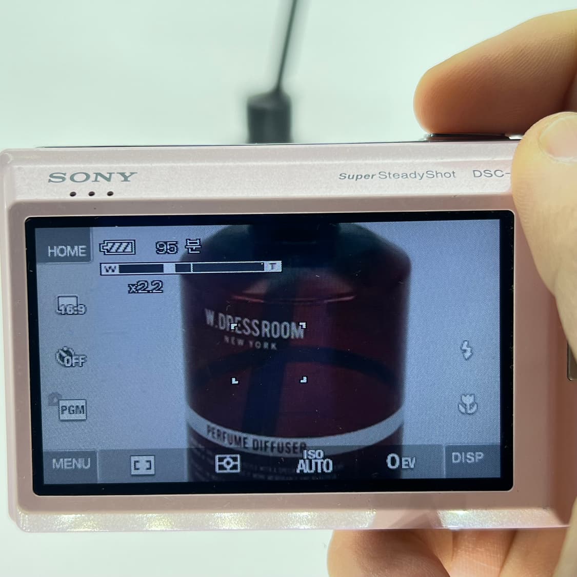 소니 사이버샷 SONY Cyber-shot DSC-T70 핑크 상품이미지9