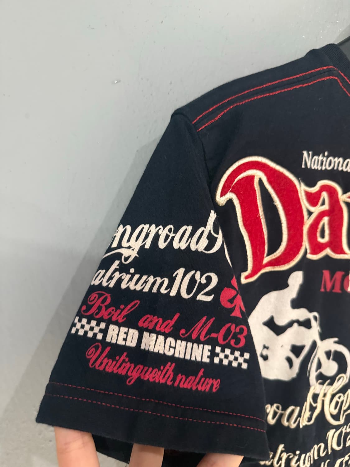 back lettering & printing top 상품이미지7