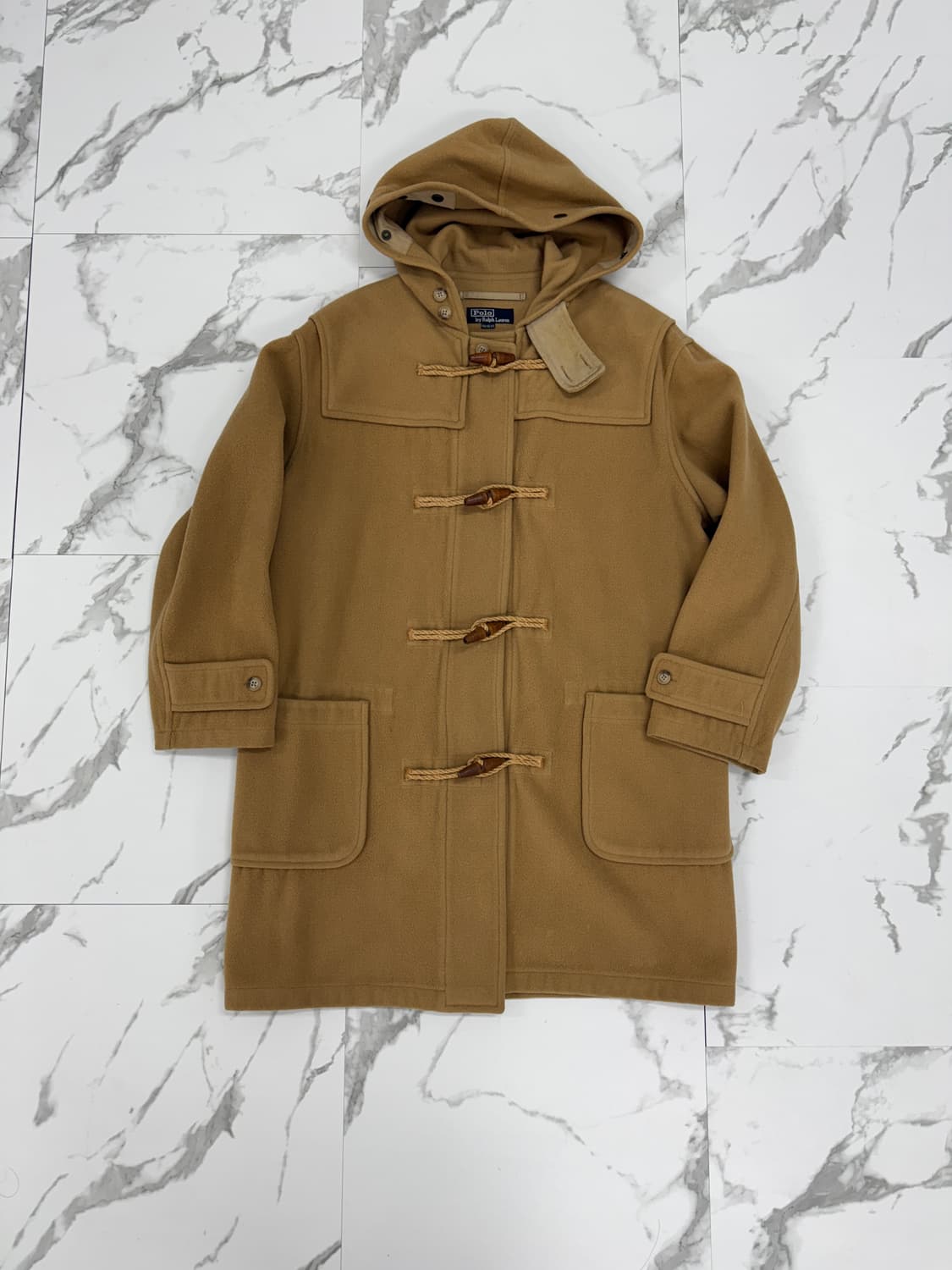 폴로 랄프로렌 카멜 더플코트 상품이미지1