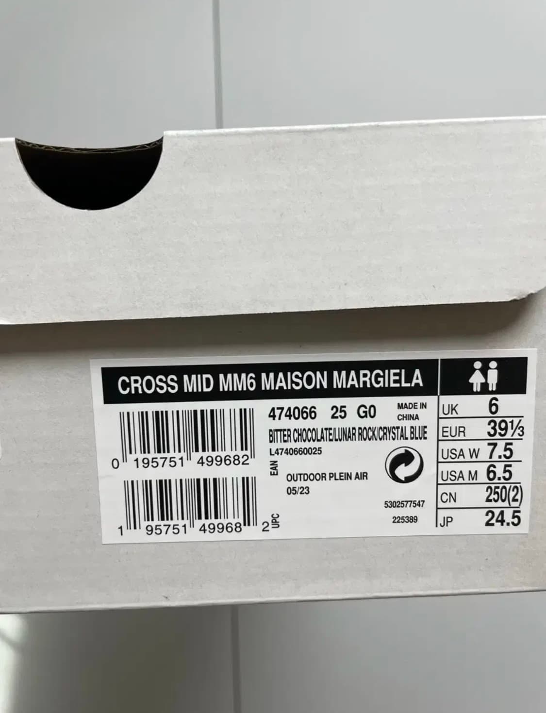 살로몬 mm6 메종마르지엘라 245 250 아식스 스투시 나이키 상품이미지5