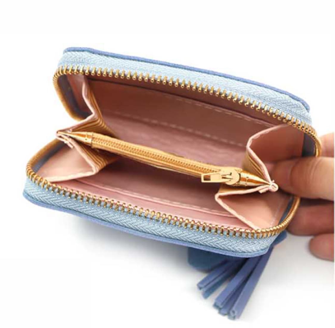 고양이지퍼 여성 카드지갑 판매 상품이미지2