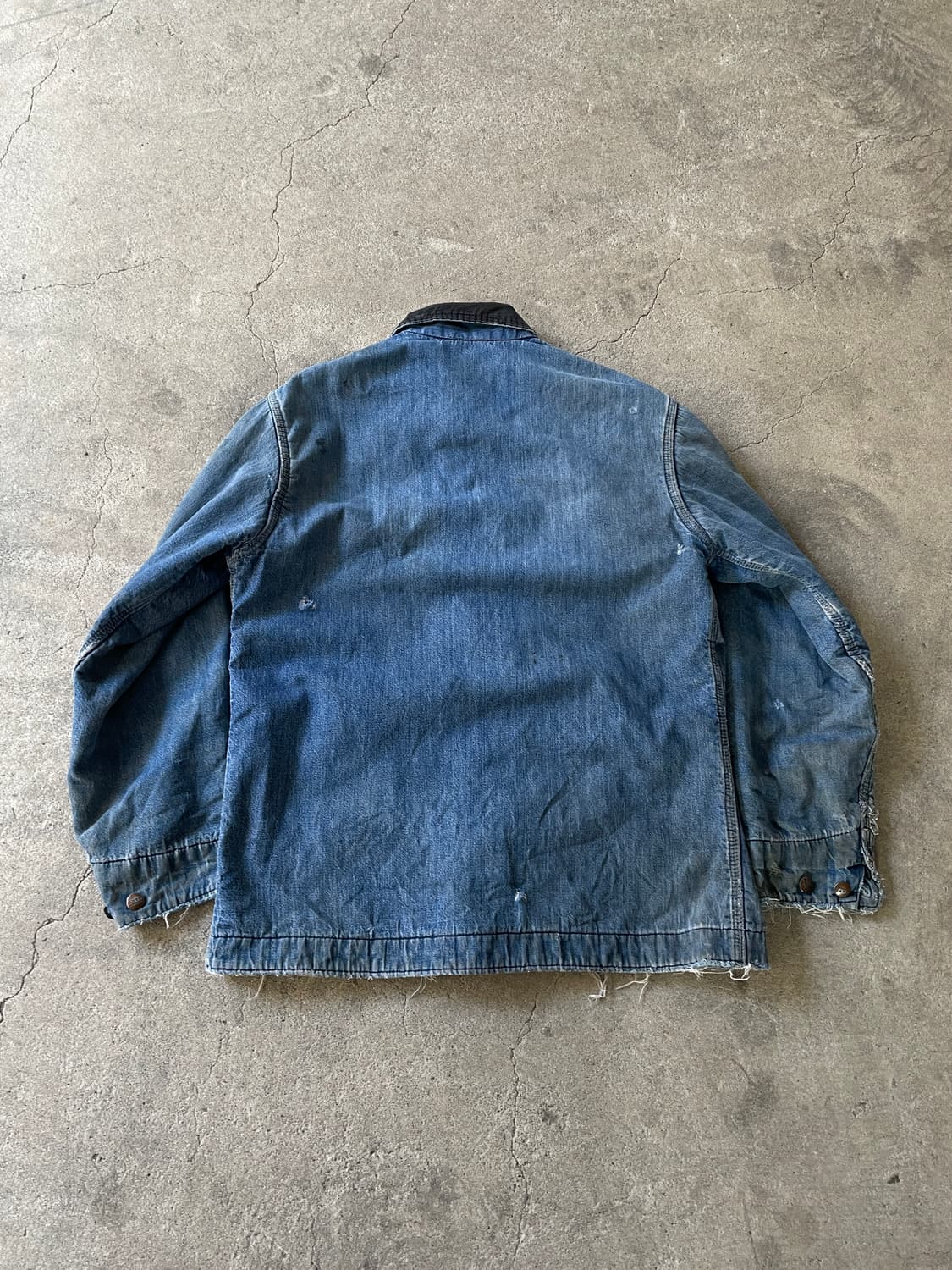 6-70s Distressed Montgomery Blanket JK 상품이미지9