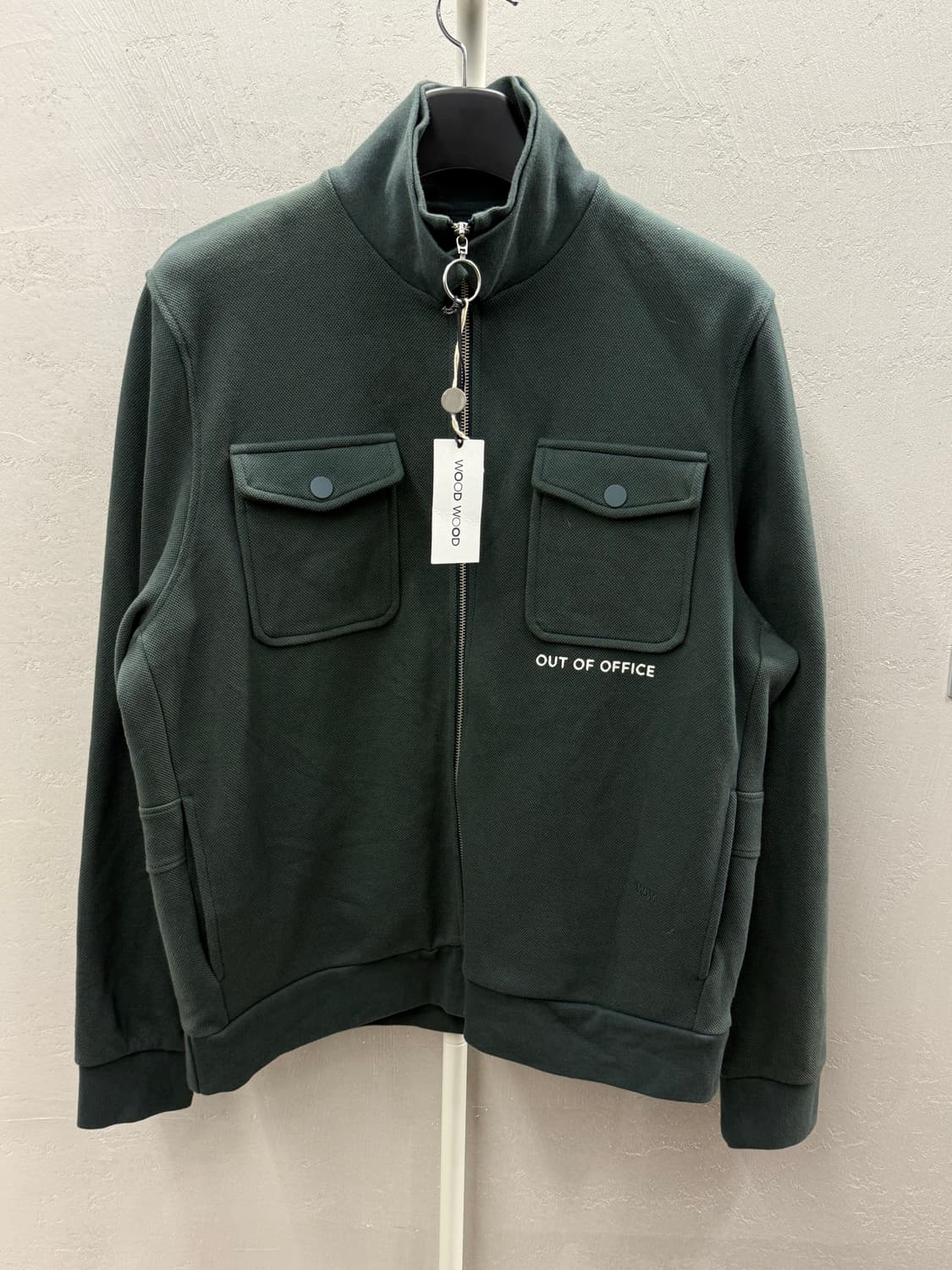 WOODWOOD 우드우드 그린 집업 자켓 XL 상품이미지2