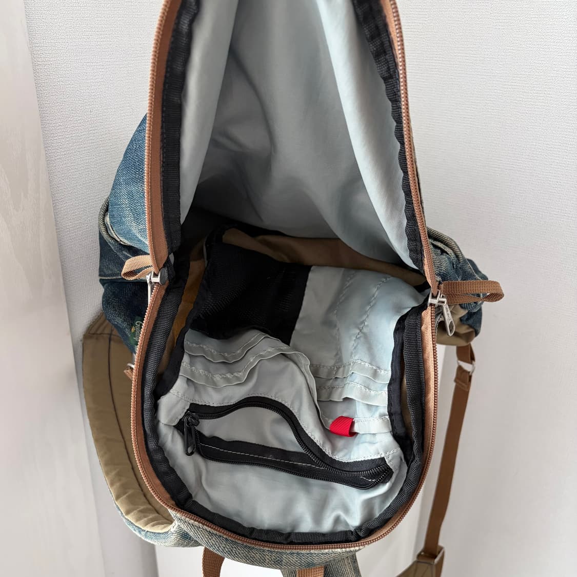켈티 x gohemp 콜라보 데님 돼지코 백팩 kelty 상품이미지9
