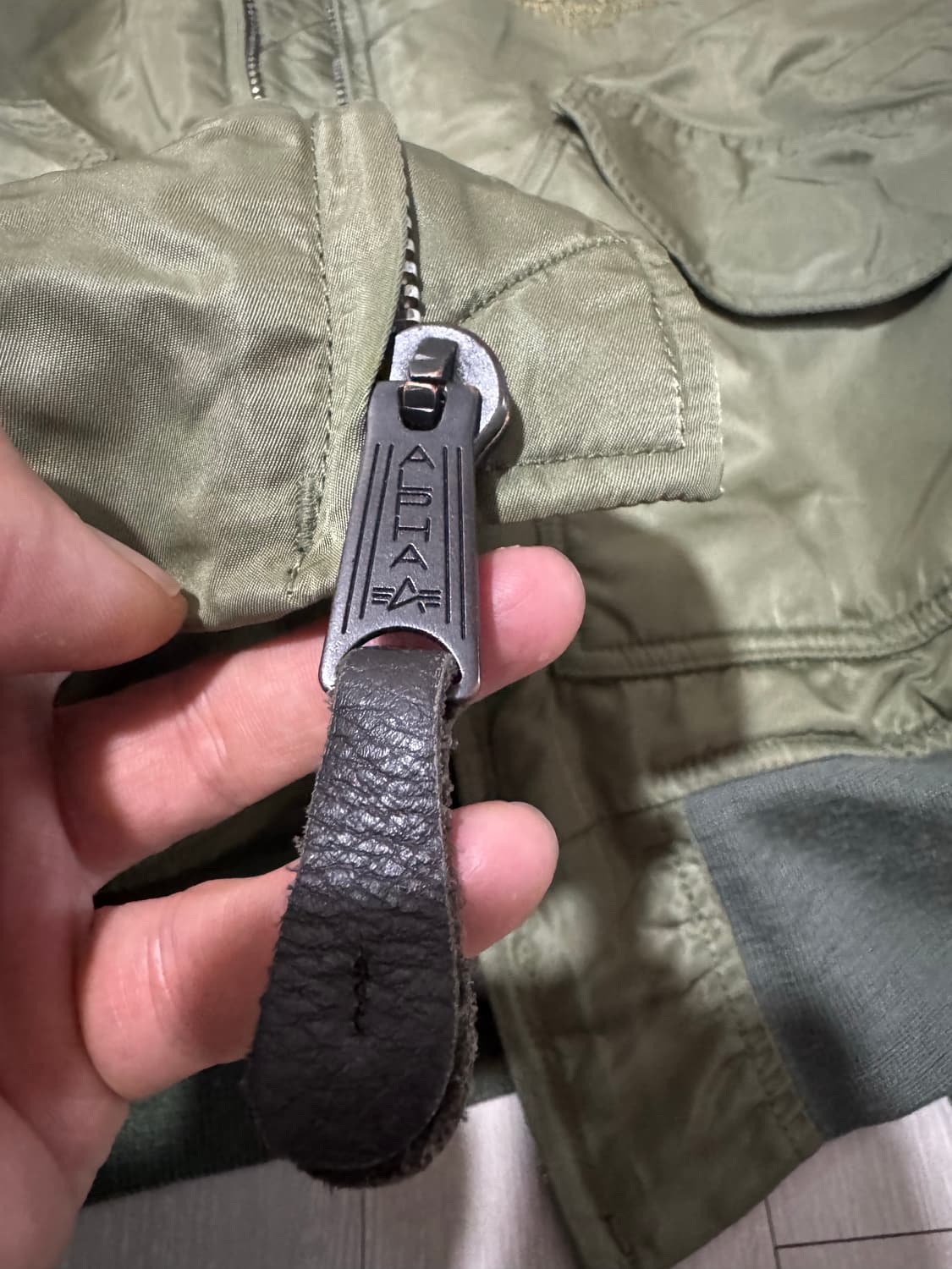 미제 90s 알파인더스트리 cwu-45p  피일럿 항공 점퍼 상품이미지7