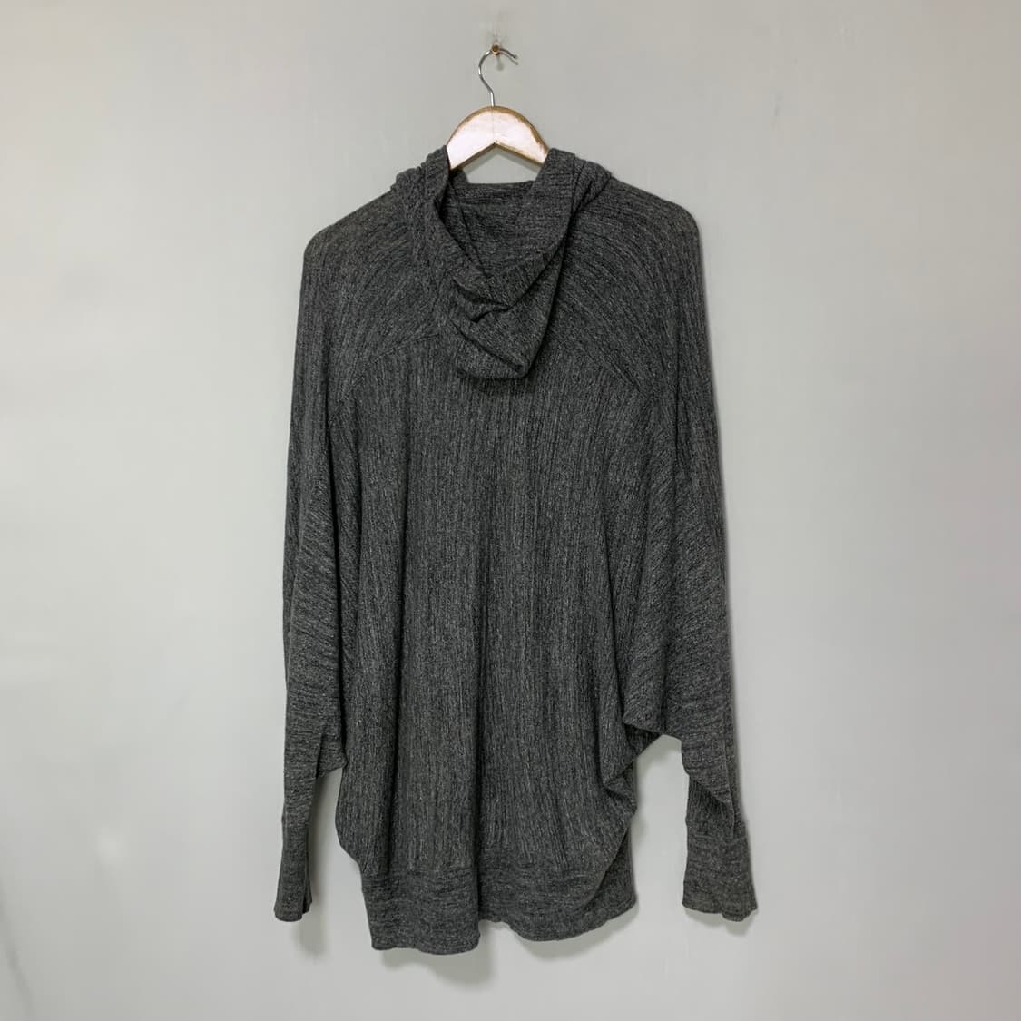 Zucca 일본 빈티지 그레이 루즈핏 후드 가디건 M 상품이미지8