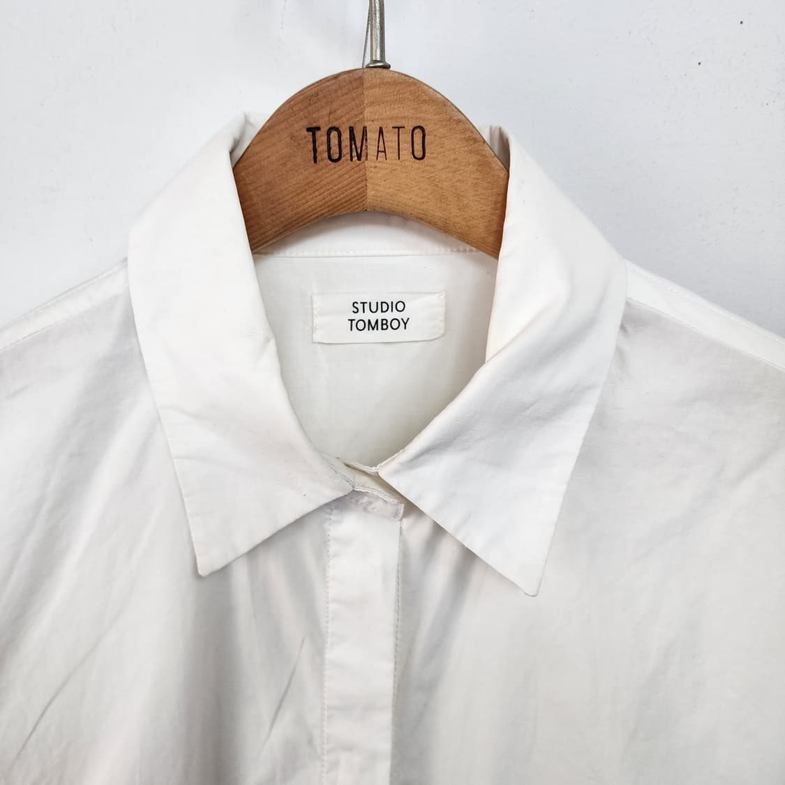 스튜디오 톰보이 화이트 셔츠 상품이미지2
