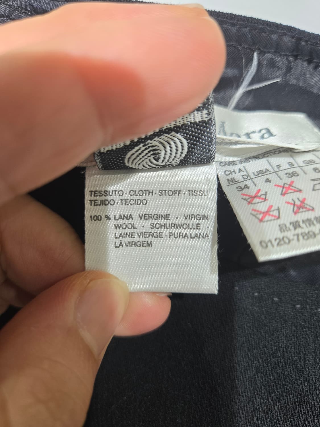 막스마라 블랙 민소매 블라우스 여성 상품이미지6