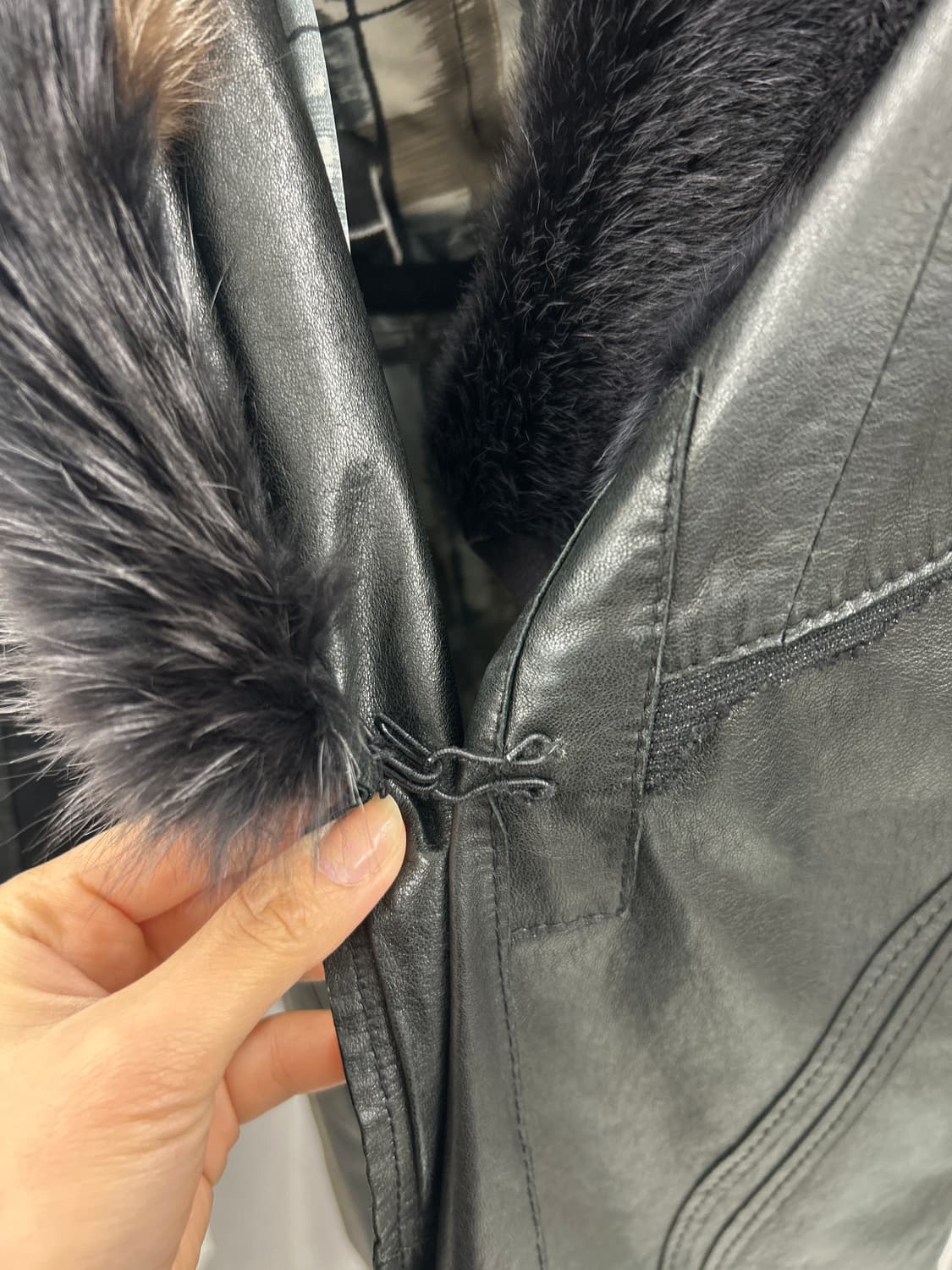 퍼 레더자켓 상품이미지3