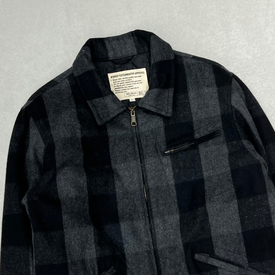 디키즈 체크 워크자켓 s09284 상품이미지4