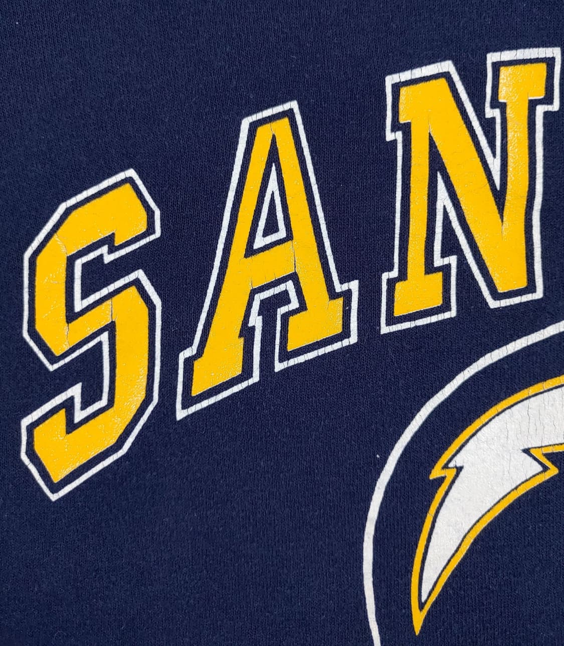 90년대 NFL 샌디에이고 차저스 풋볼 티셔츠 XL 상품이미지4