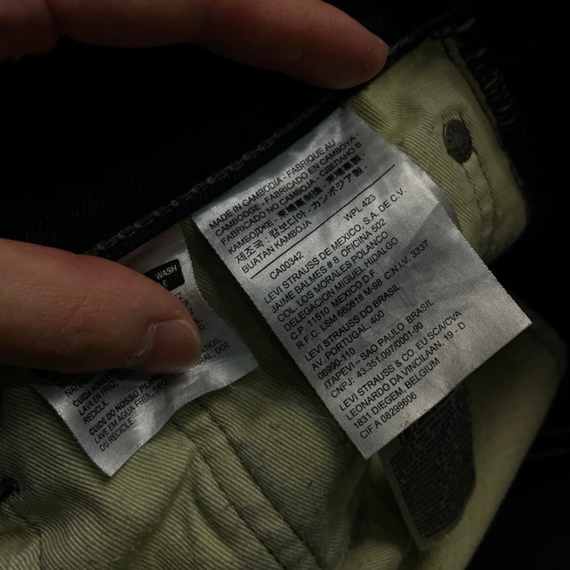 32 리바이스 511 청바지 상품이미지3