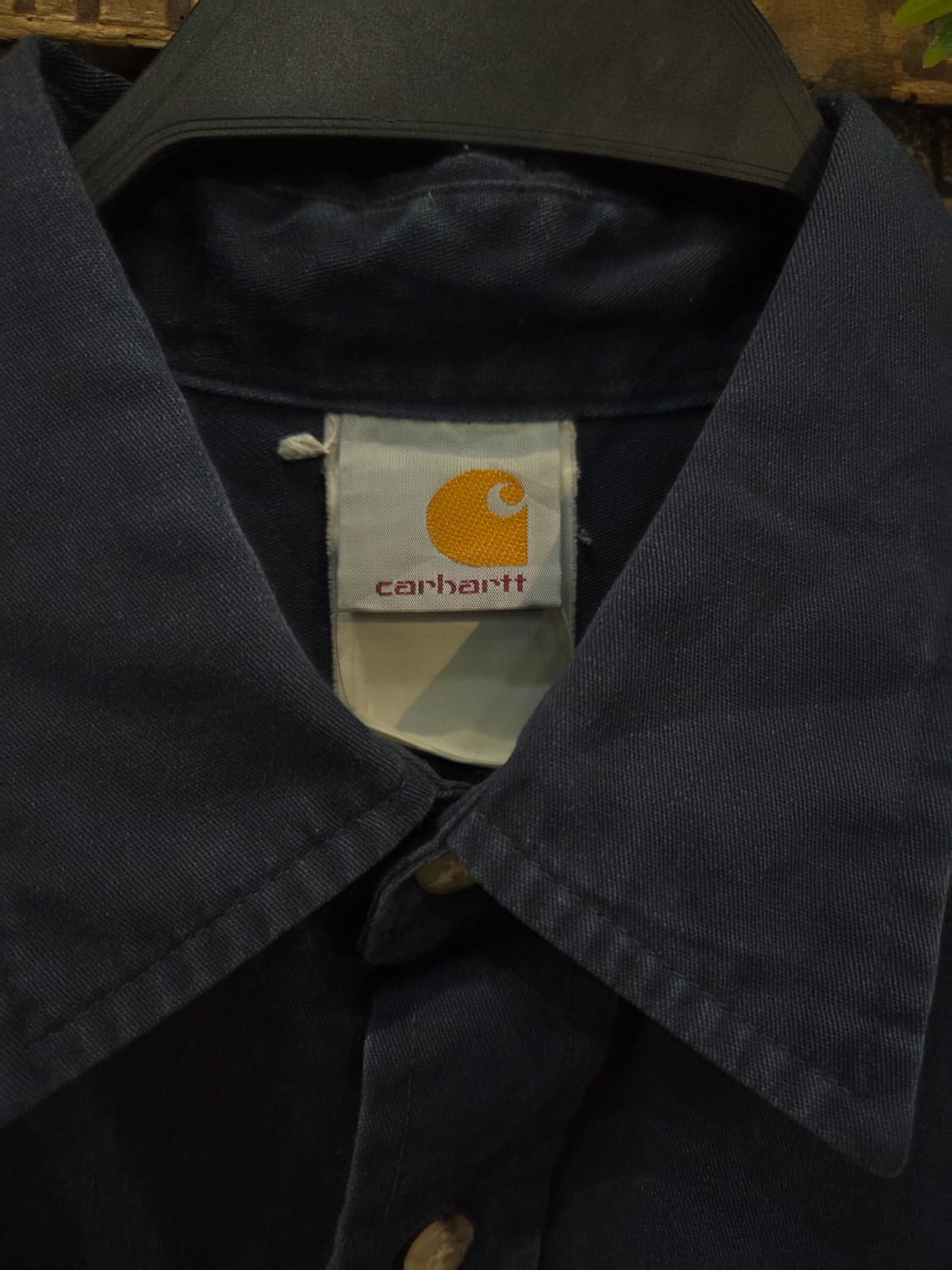 CARHARTT 칼하트 네이비 긴팔셔츠 상품이미지3