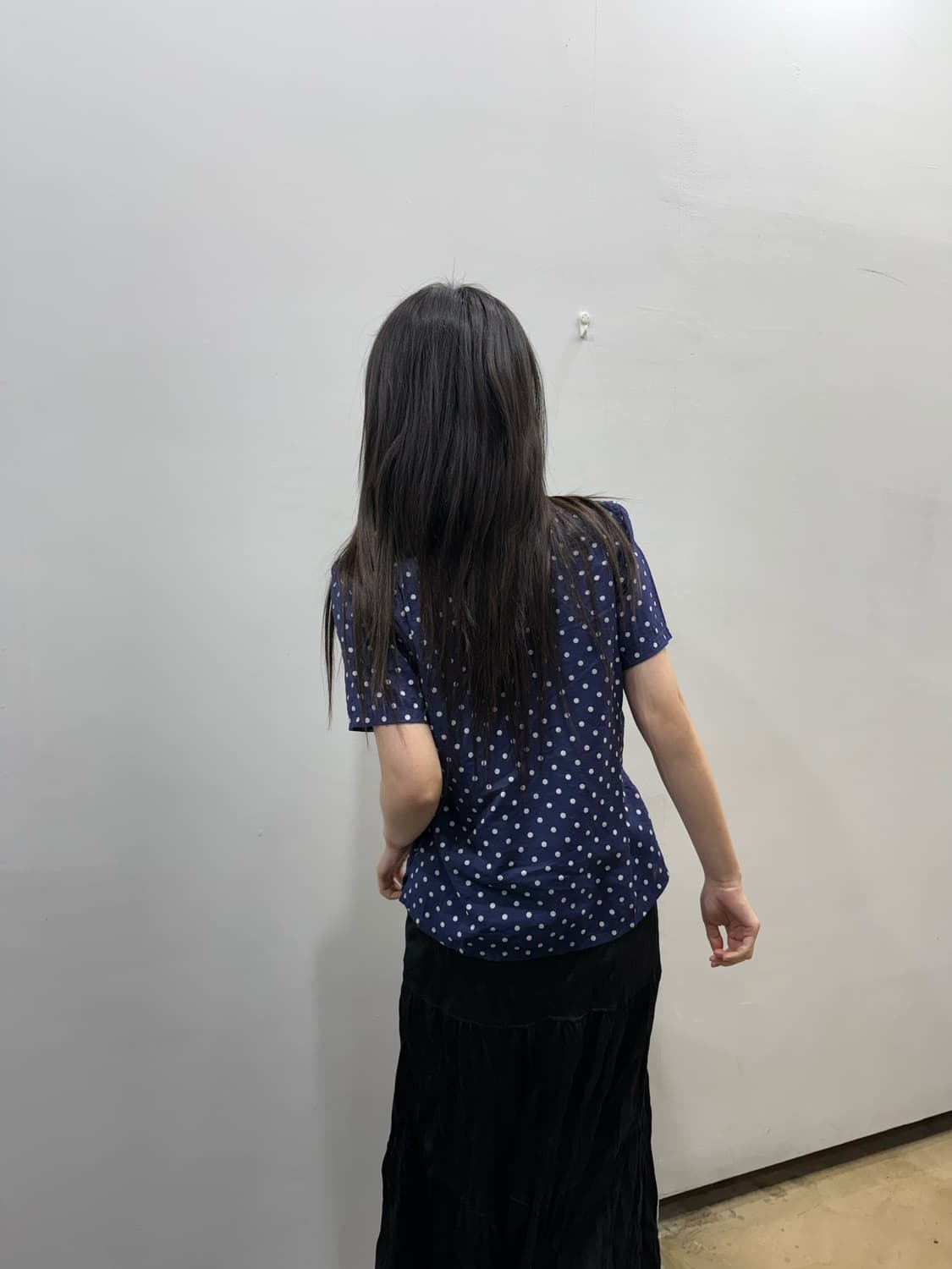 올드 캐피탈 도트 블라우스 상품이미지3