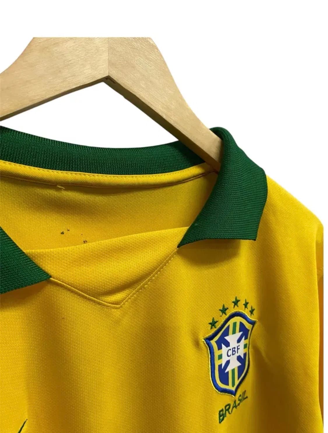 브라질 축구 카라 유니폼 L 상품이미지5