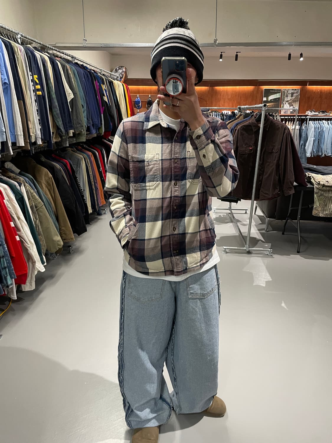 칼하트 플리스 셔츠 (women) 상품이미지2