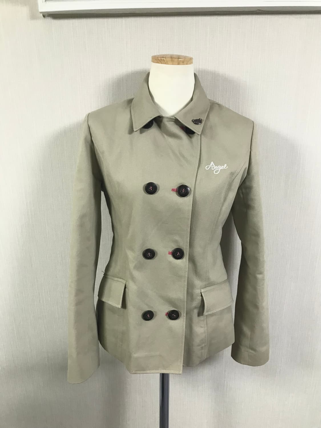 Angel Embroidered Double-Breast Jacket  상품이미지2