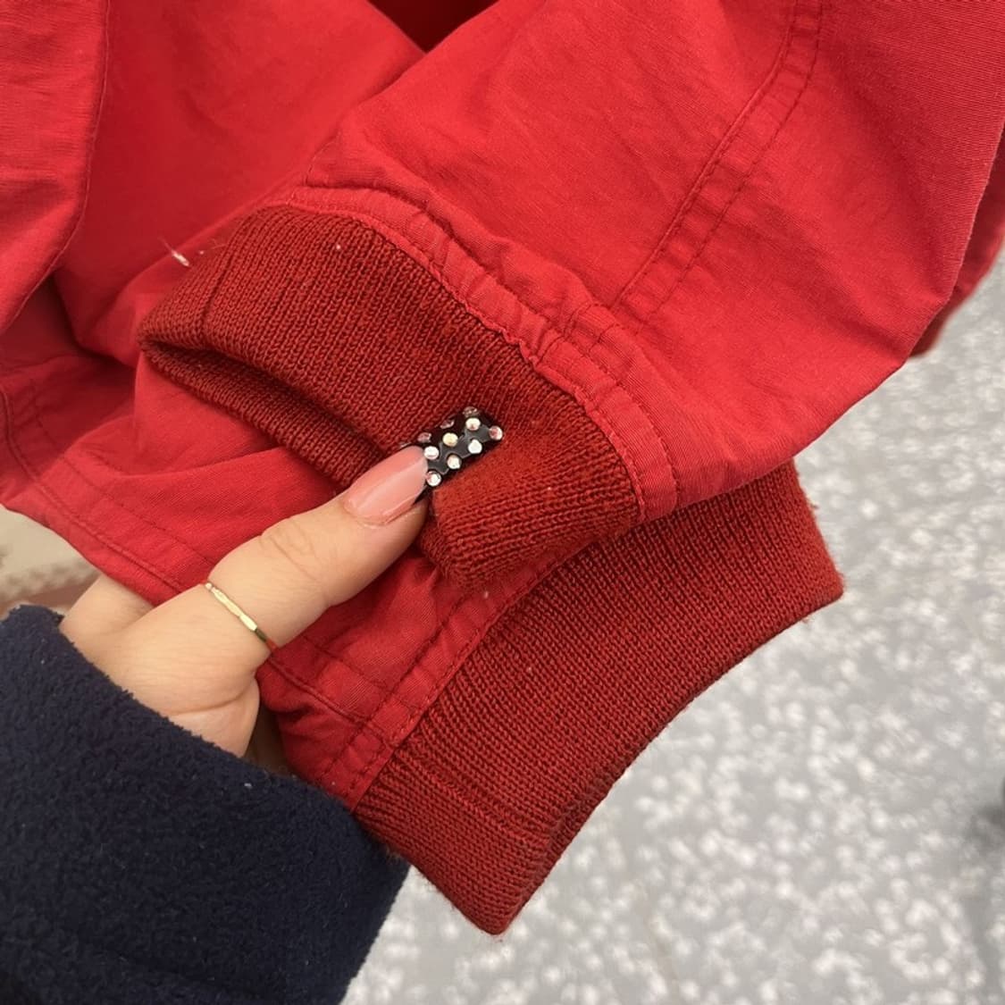 BA-TSU 클럽 올드스쿨 스트릿 펑크 레이싱 자켓 C10480 상품이미지7