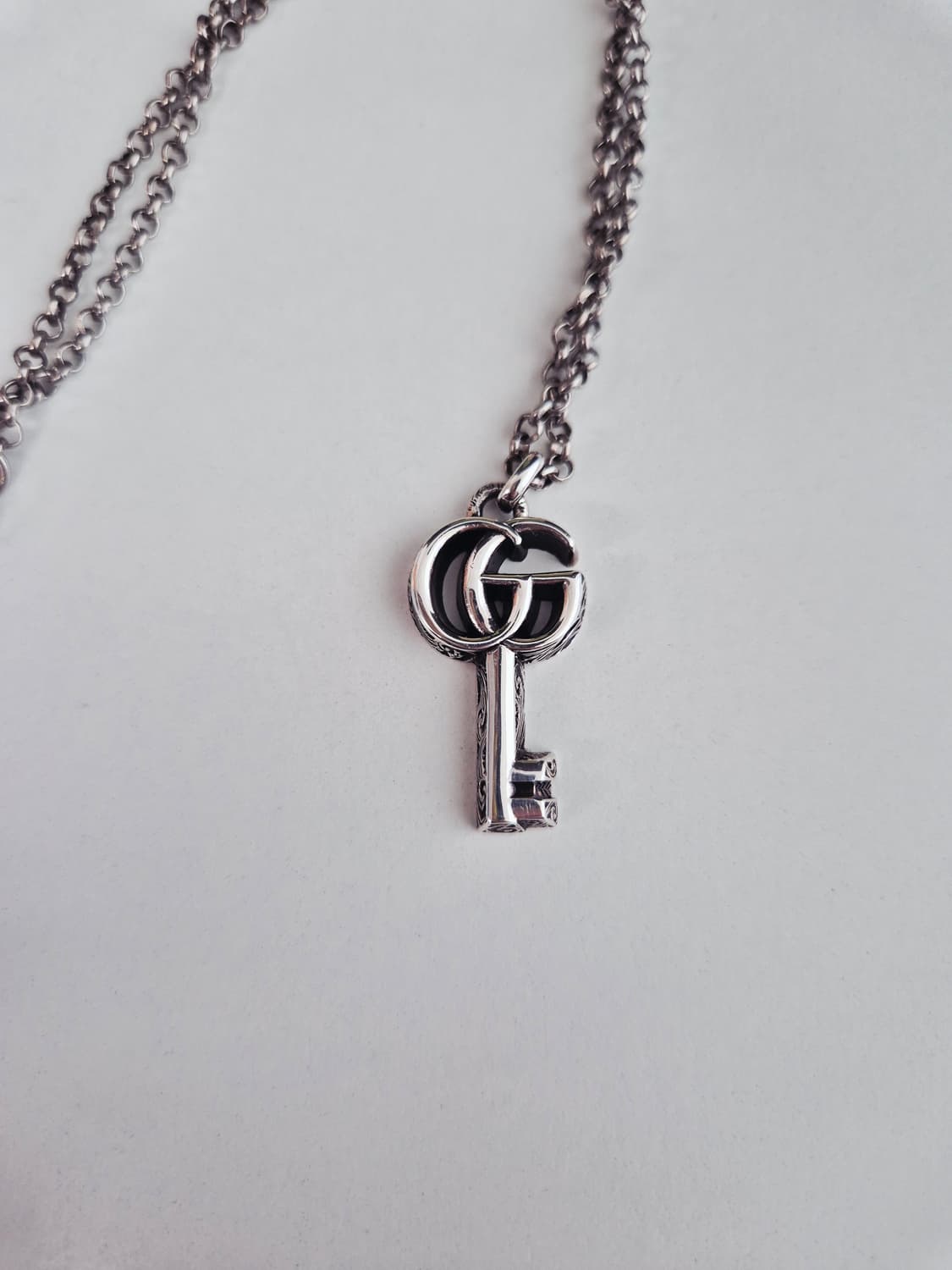 구찌 더블 G 키 목걸이 (상태 매우 좋음) 상품이미지6