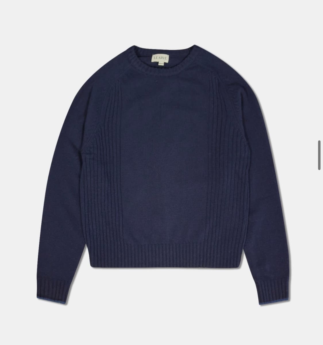 르아브 프레임 나그랑 소매배색 캐시미어 니트 L 상품이미지2