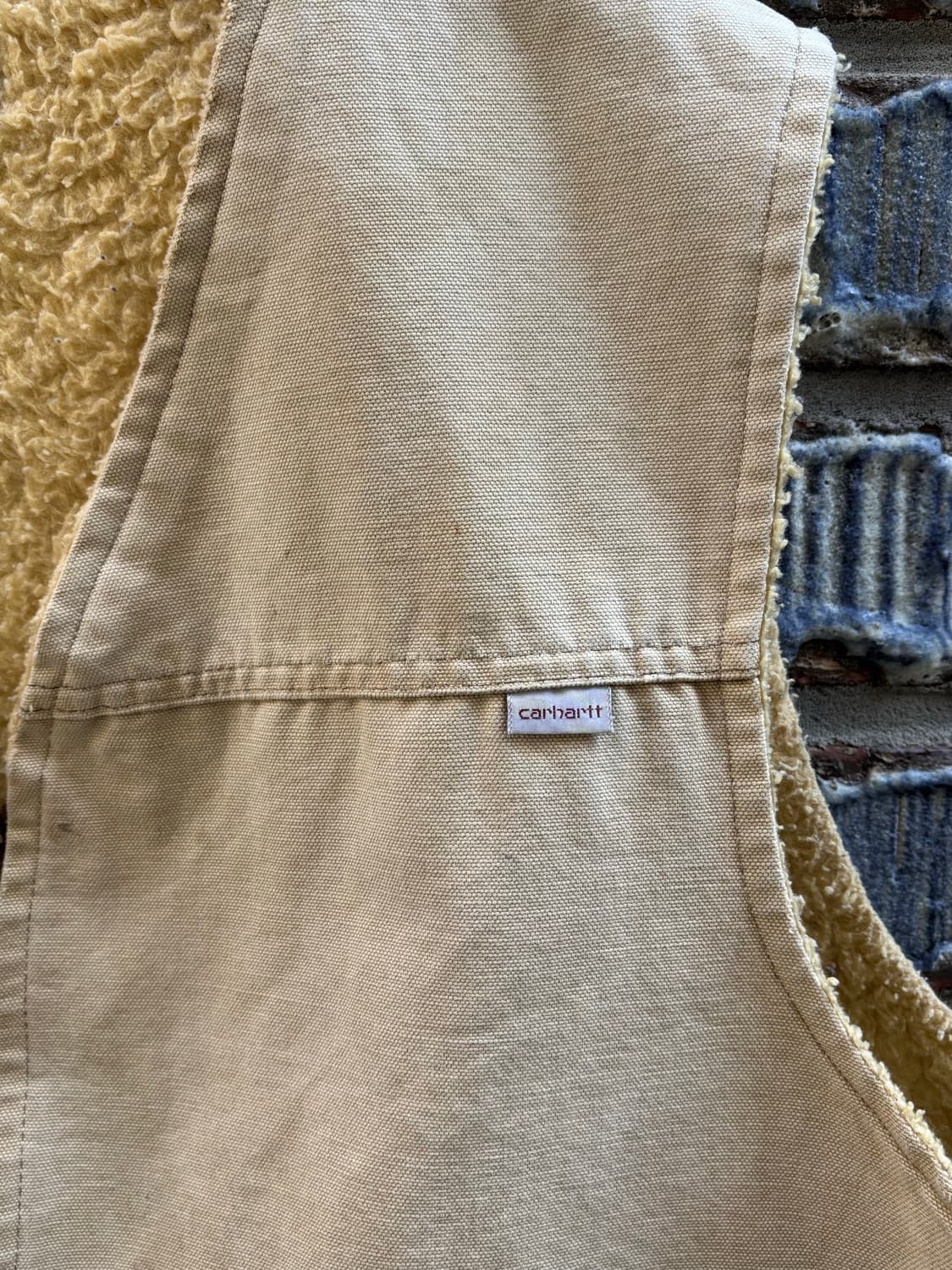 80s~90s 칼하트 쉐르파 덕캔버스 베스트 상품이미지3