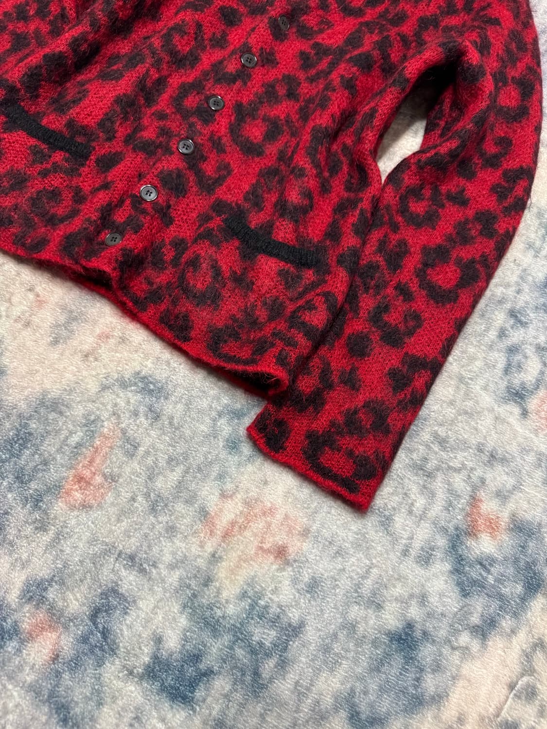 Saint laurent 13fw blood leopard cardiga 상품이미지6