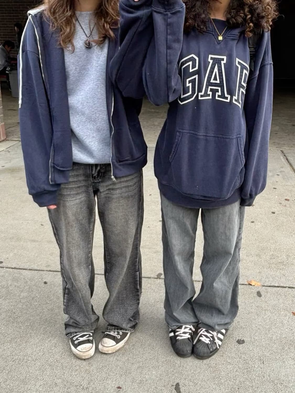  GAP 갭 베이직 로고 네이비 후디 M (100)  상품이미지9