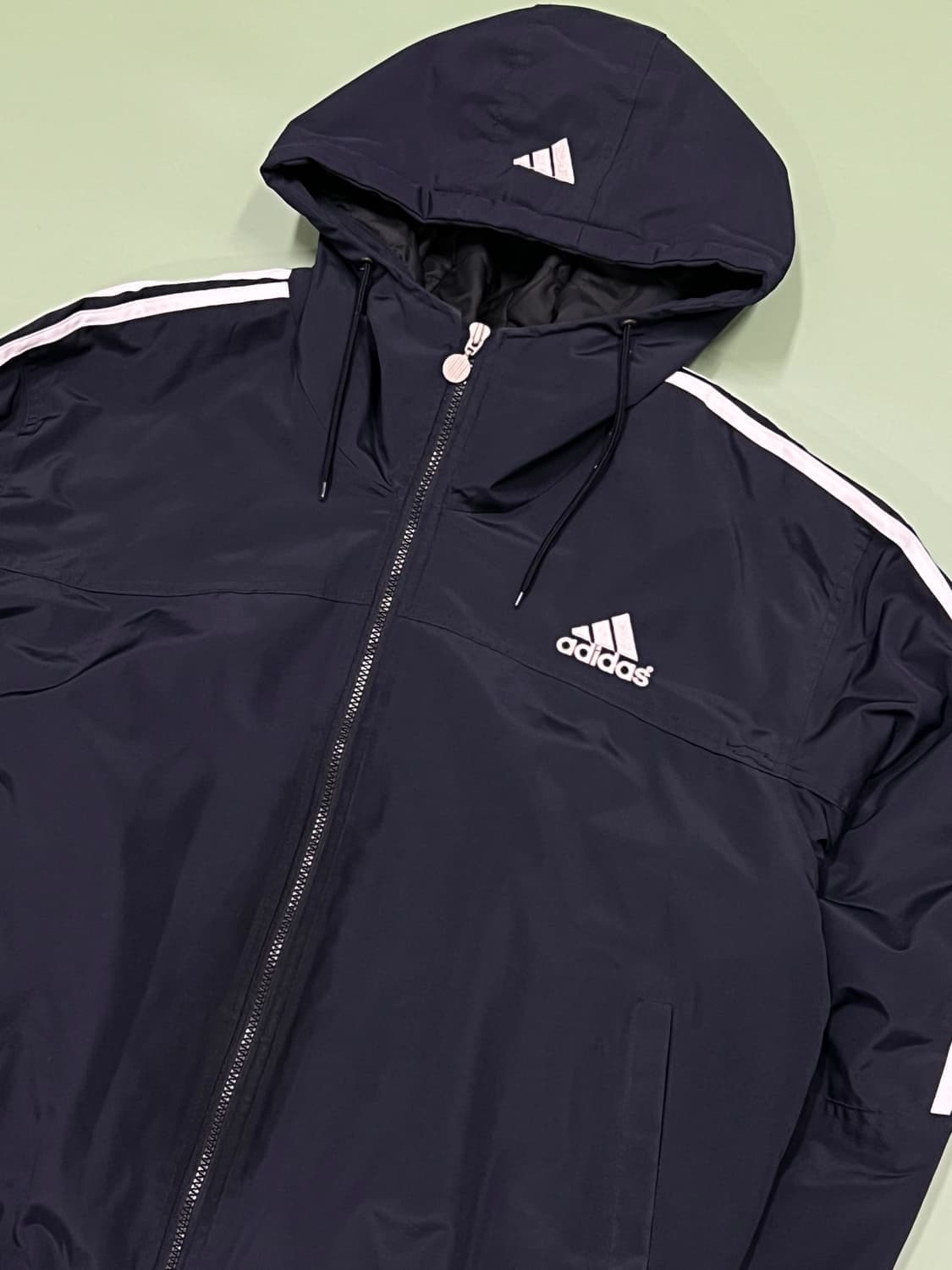 (100) 아디다스 00s 올드스쿨 오버핏 바람막이 자켓 상품이미지3