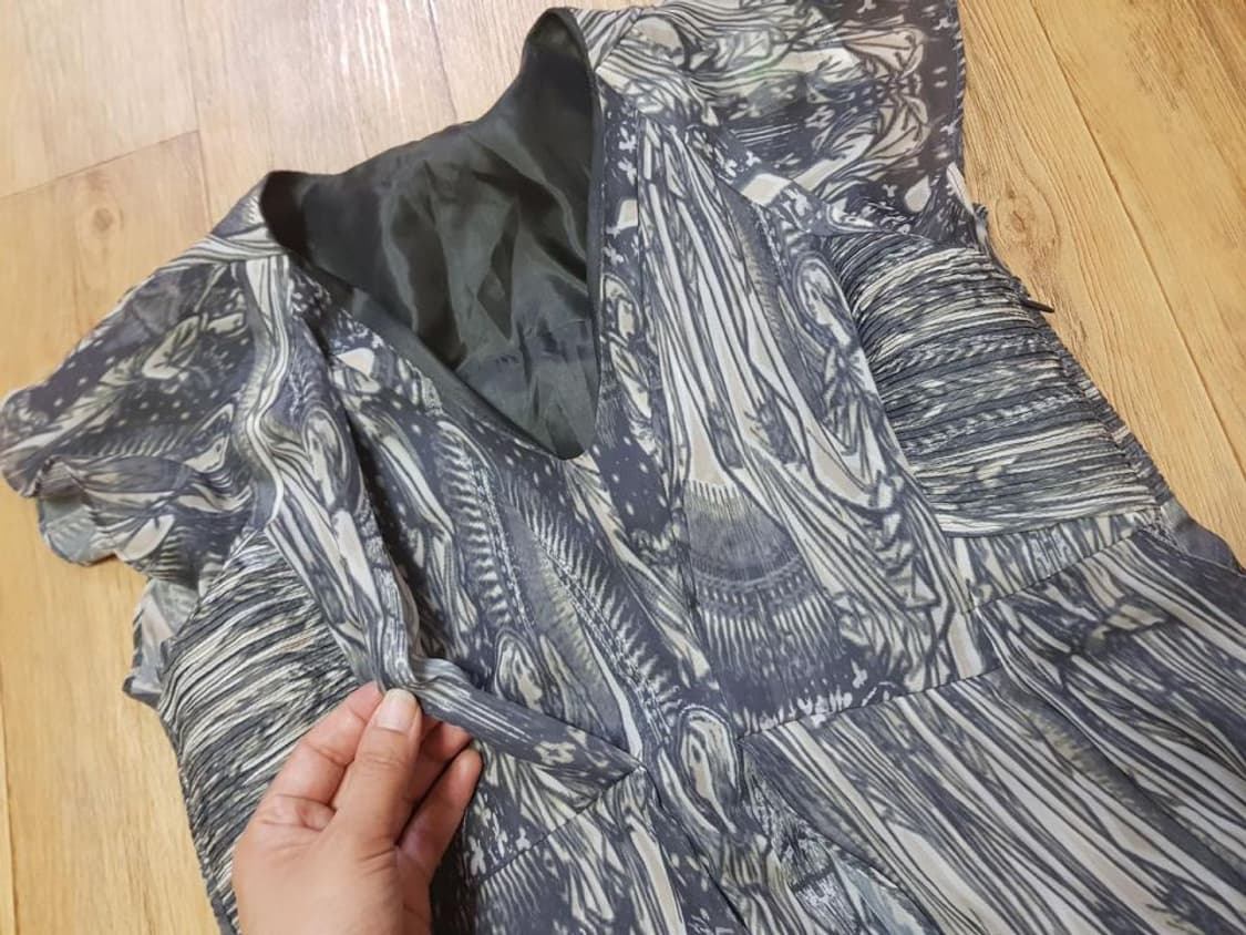 시스템(SYSTEM) 신전명화프린트 원피스 55 상품이미지3