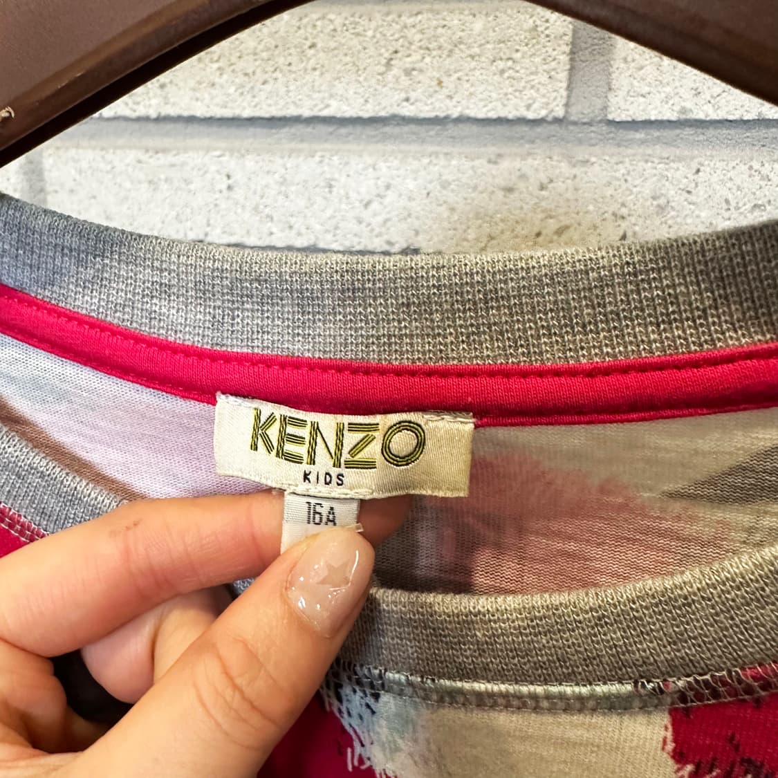 KENZO 겐조 애니멀 아트 그래픽 스웻셔츠 크롭 디테일 멀티컬러 상품이미지6