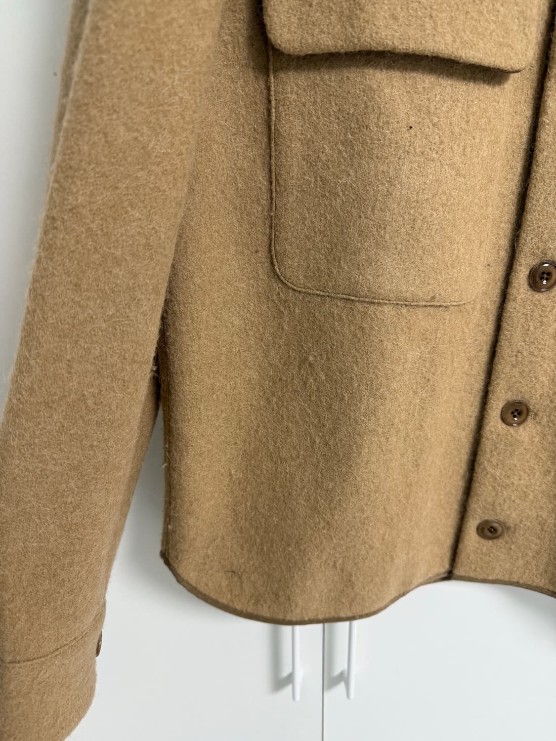 르메르 알파카 오버 셔츠 자켓 상품이미지2