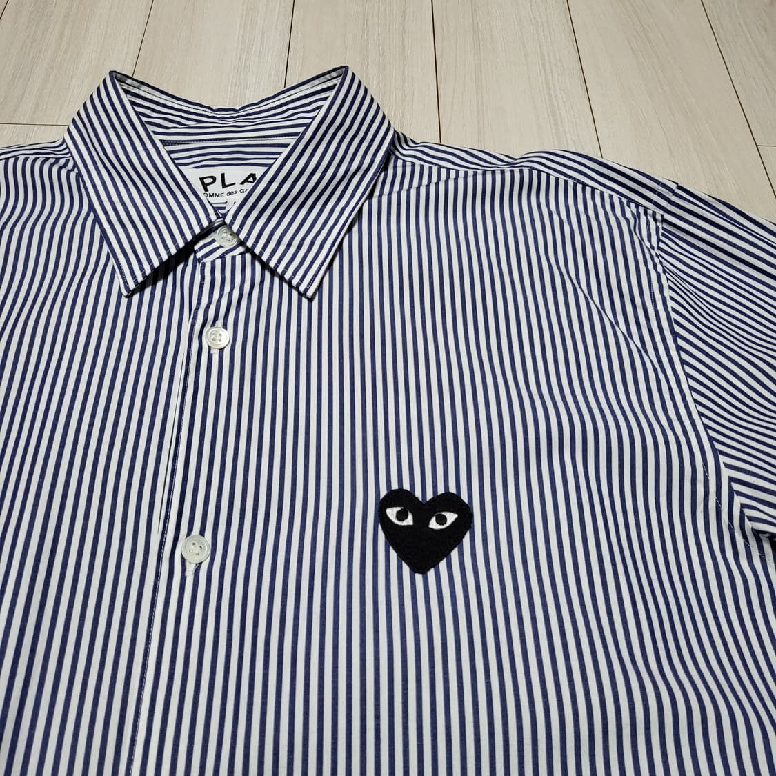 (L) 24ss 꼼데가르송 플레이 스트라이프셔츠 상품이미지6