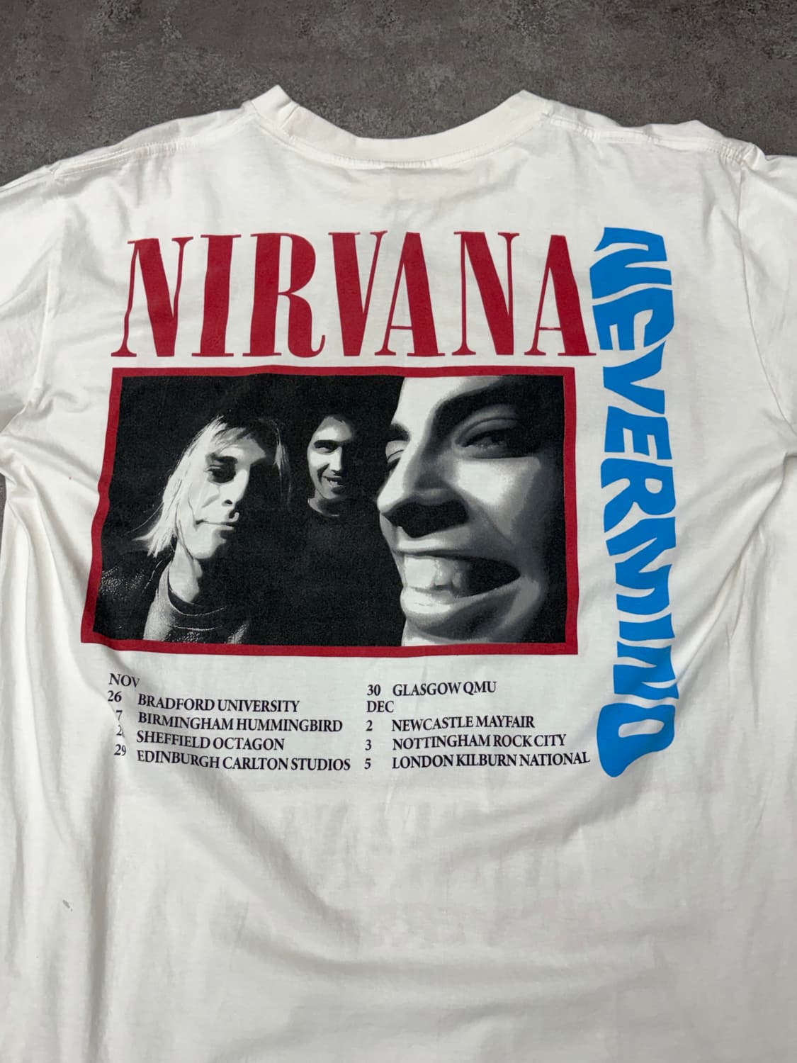90s anvil t on reprint Nirvana Nevermind 상품이미지7