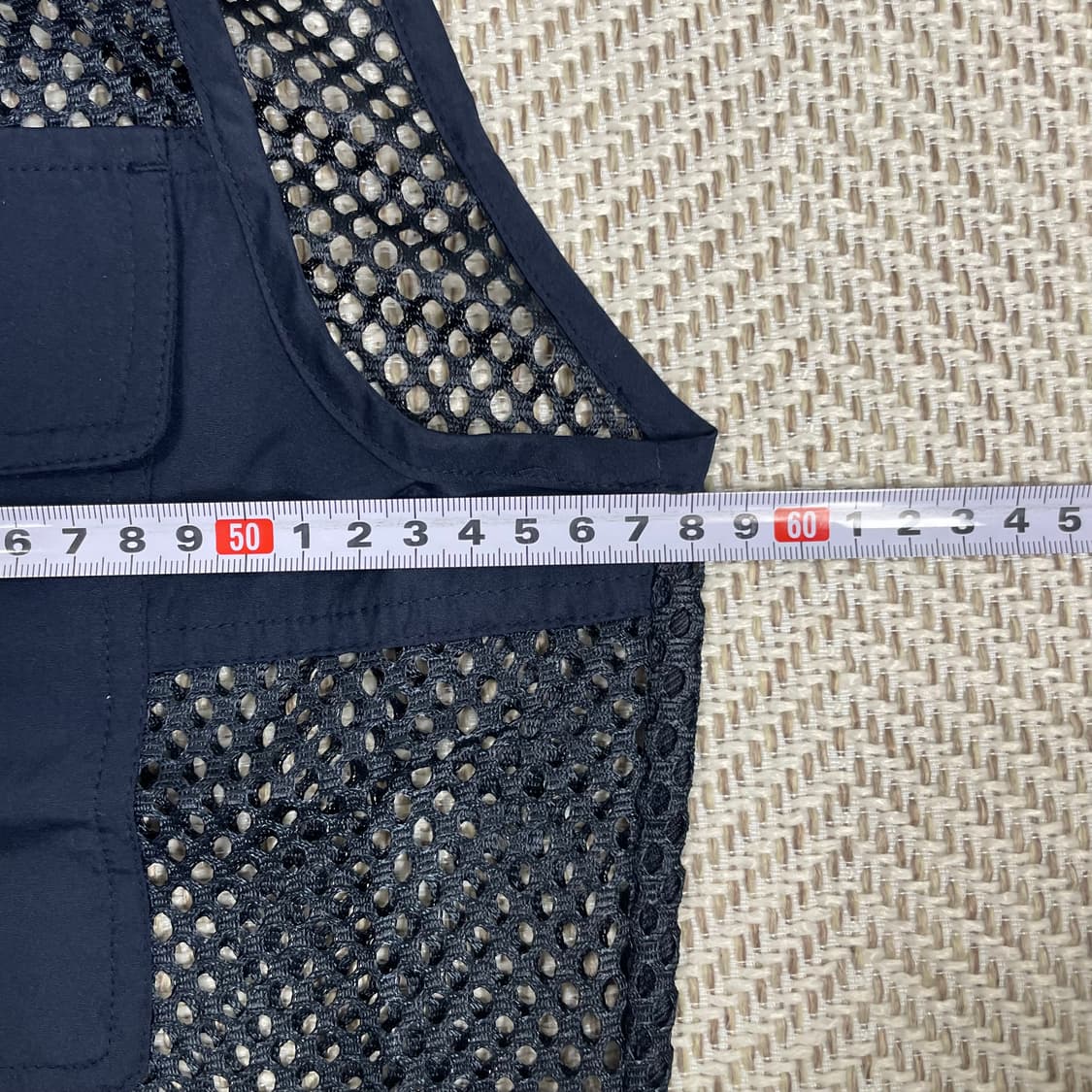 새상품/블랙야크 작업 조끼 105 네이비 상품이미지6