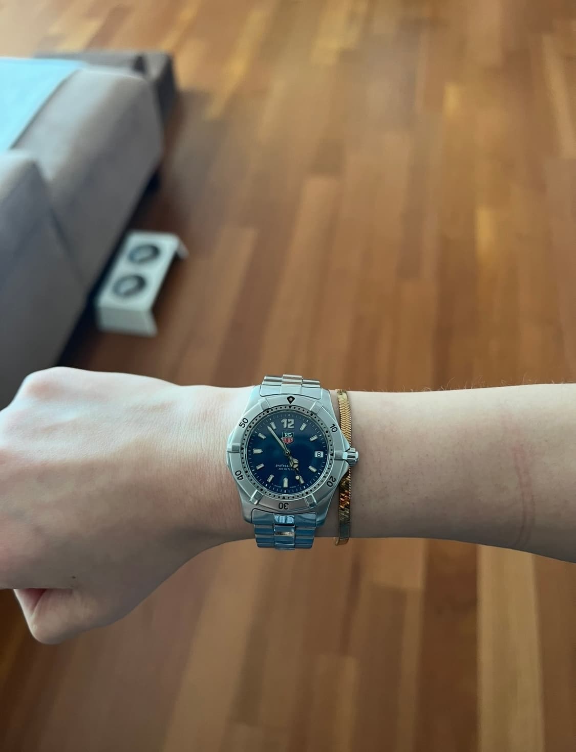 태그호이어 여성 시계청판 쿼츠 wk1213  상품이미지1