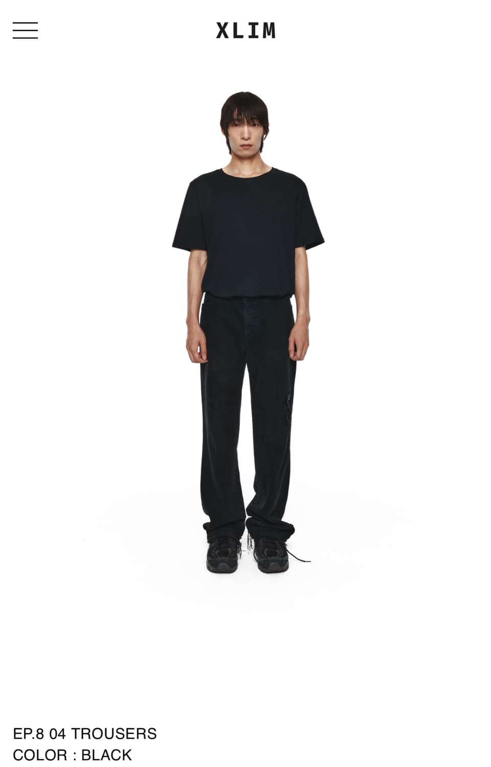 Xlim ep.8 04 trouser m 상품이미지1
