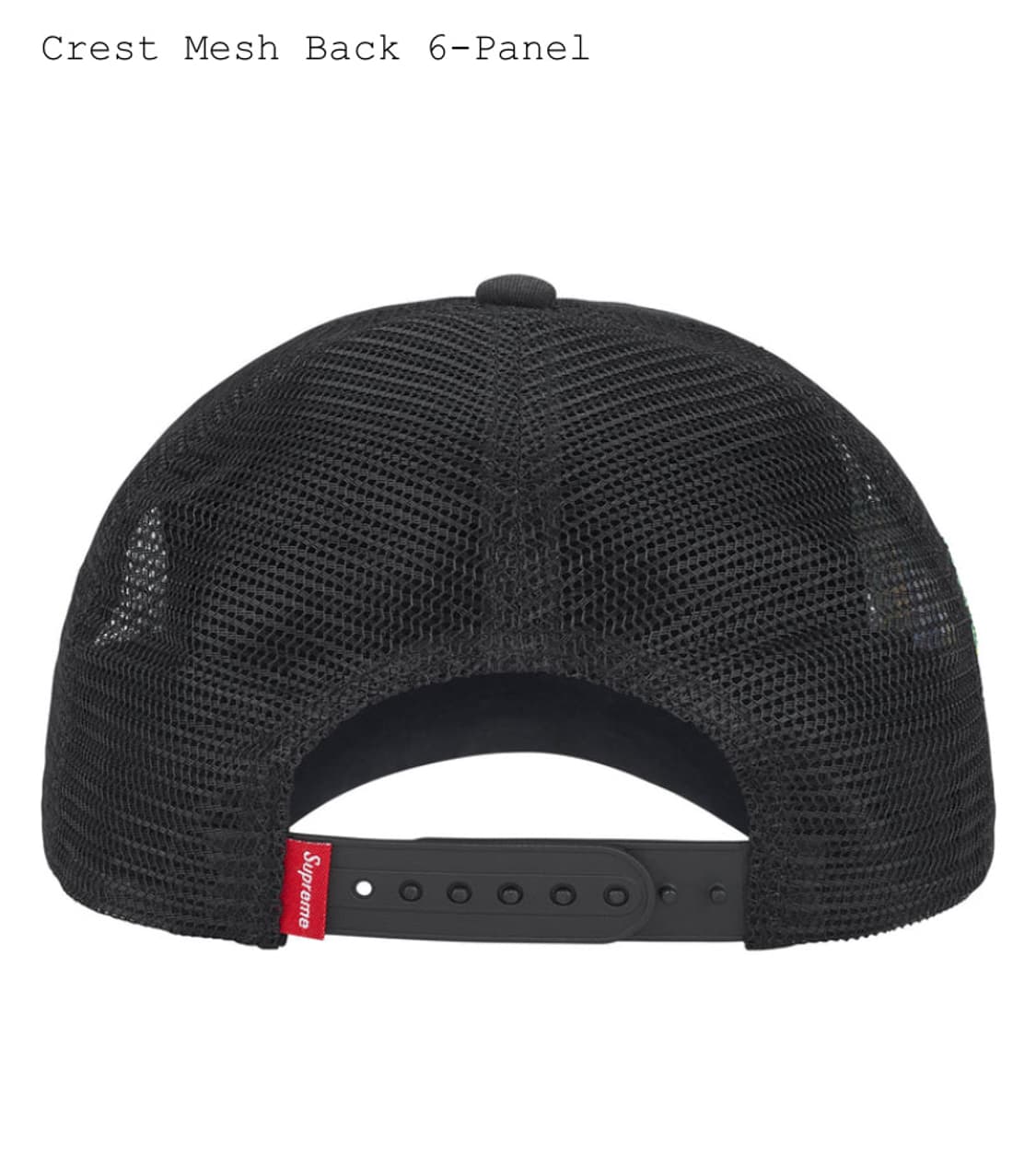 슈프림 캡모자 [Crest Mesh Back 6-Panel] 상품이미지3